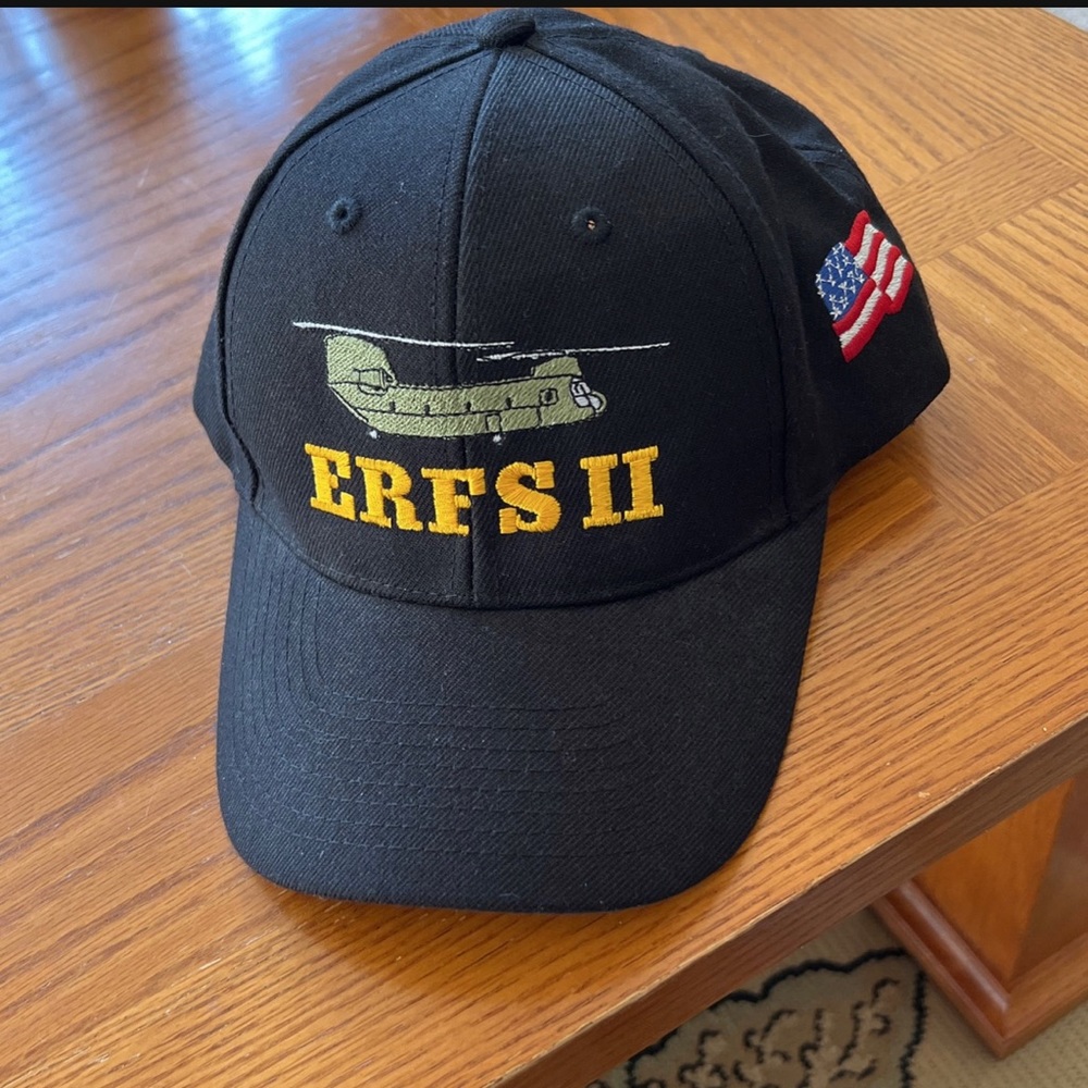 Collectible Cap Helicopter Chinook ERFS II Robertson Extended Range Fuel System